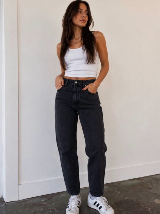 Levi's Other - Levi’s 550 Relaxed Fit Black Jeans 32x30 USA